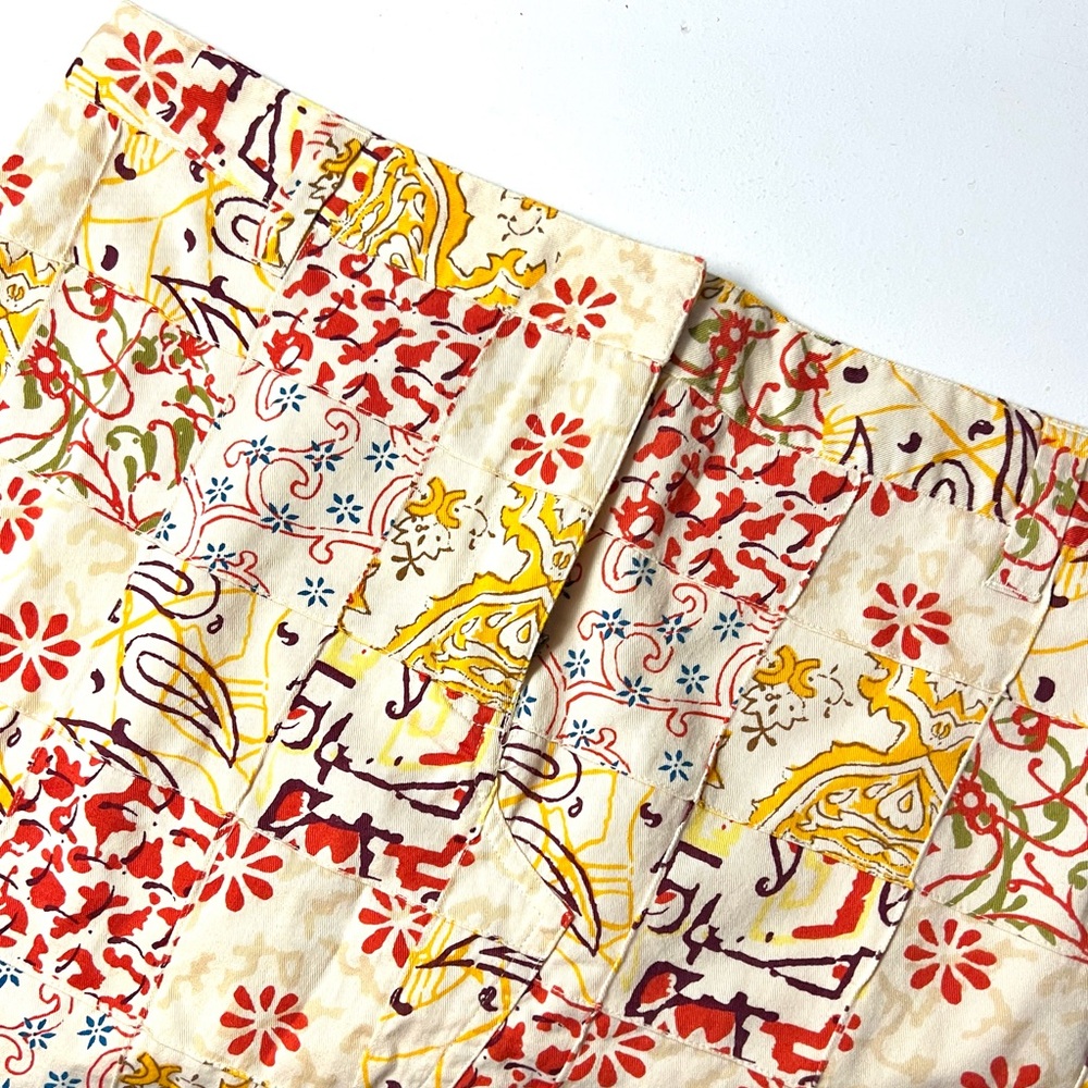 J Crew Patchwork Skirt - Picture 2 of 3